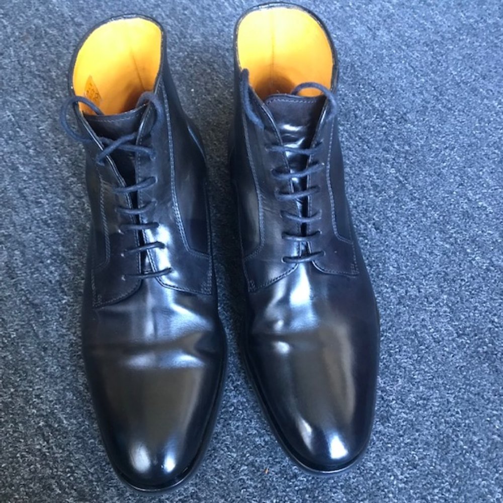 Undandy Plain Toe Boots - Mens 5.5 / EUR 37